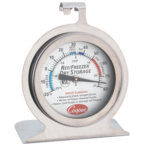 25HP-01-1 Cooper - Stainless Steel Thermometer -20 to 80F 25HP-01-1 Cooper - Stainless Steel Thermometer -20 to 80F